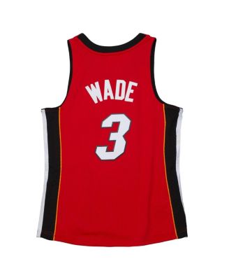 Women's Dwyane Wade Red Miami Heat 2005/06 Hardwood Classics Swingman Jersey
