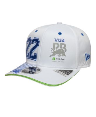 New Era - Men's Yuki Tsunoda White RB Visa Cash App Driver 9SEVENTY Stretch Snap Hat