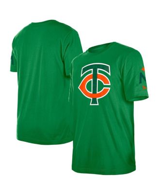 New Era - Men's Kelly Green Minnesota Twins St. Patrick's Day Shamrock Fill T-Shirt