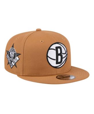 New Era - Men's Tan Brooklyn Nets Color Pack 9FIFTY Snapback Hat