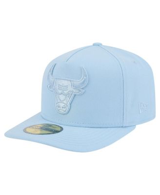 New Era - Men's Light Blue Chicago Bulls Colorpack A-Frame Pinch Front 59FIFTY Fitted Hat