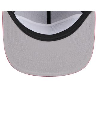 Men's Black Atlanta United FC Throwback Golfer Snapback Hat