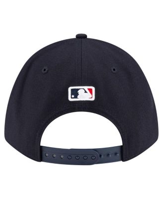 Men's Navy Atlanta Braves Player Replica 9FORTY Adjustable Hat