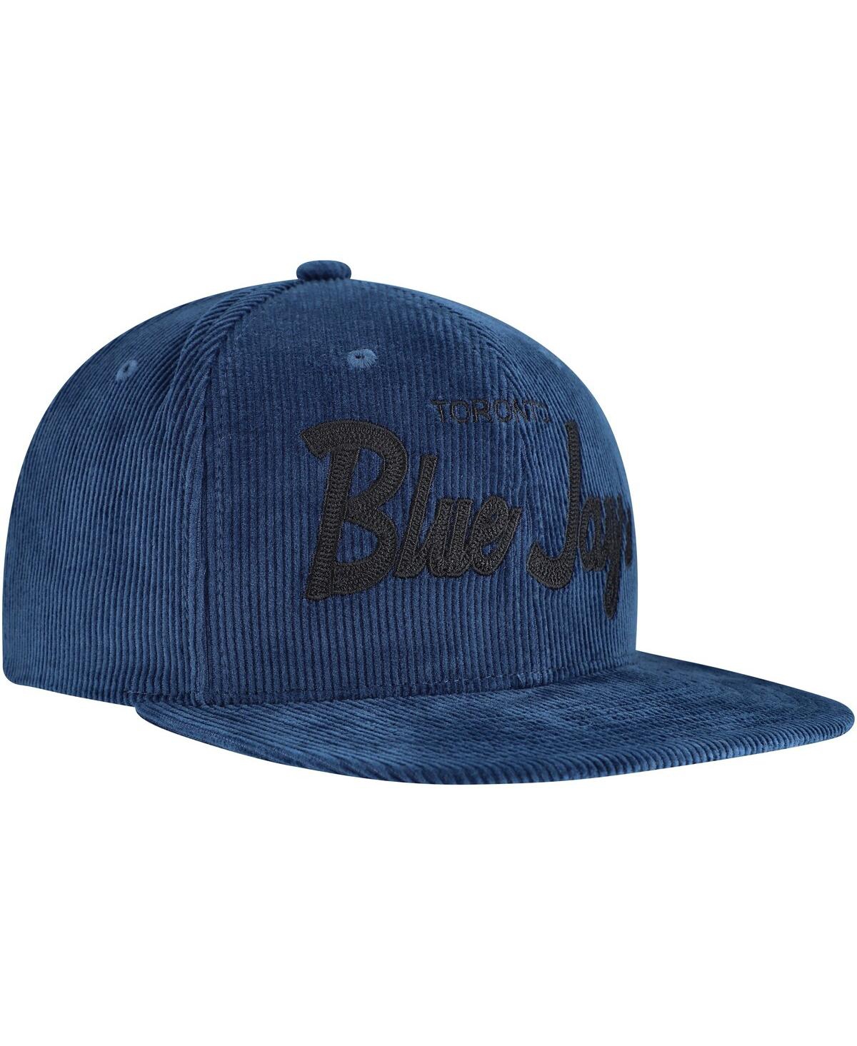 Mitchell & Ness Men's Royal Toronto Blue Jays Corduroy Snapback Hat In Royal