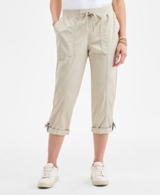 Women's Mid-Rise Pull-On Capri Pants, Exclusively at Macy's