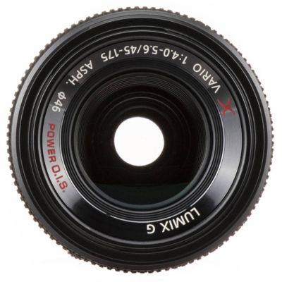 LUMIX G X Vario PZ 45-175mm f/4.0-5.6 Aspherical Lens, Black