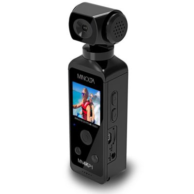 MN4KP1 4K Ultra HD Wi-Fi Enabled Pocket Camcorder, Black