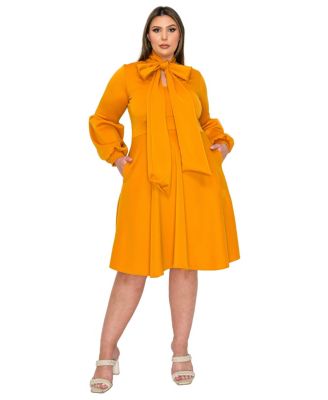 Plus Size Bekah Flare Pocket Dress