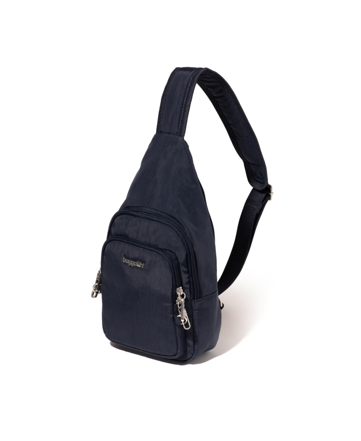 Baggallini Securtex Anti-theft Daytripper Sling Bag In French Navy
