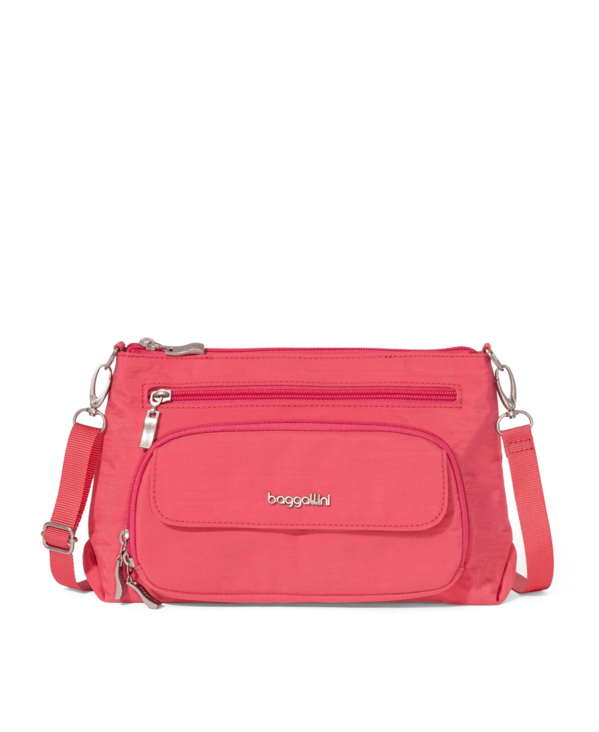 Baggallini Original Everyday Crossbody Bag In Flamingo