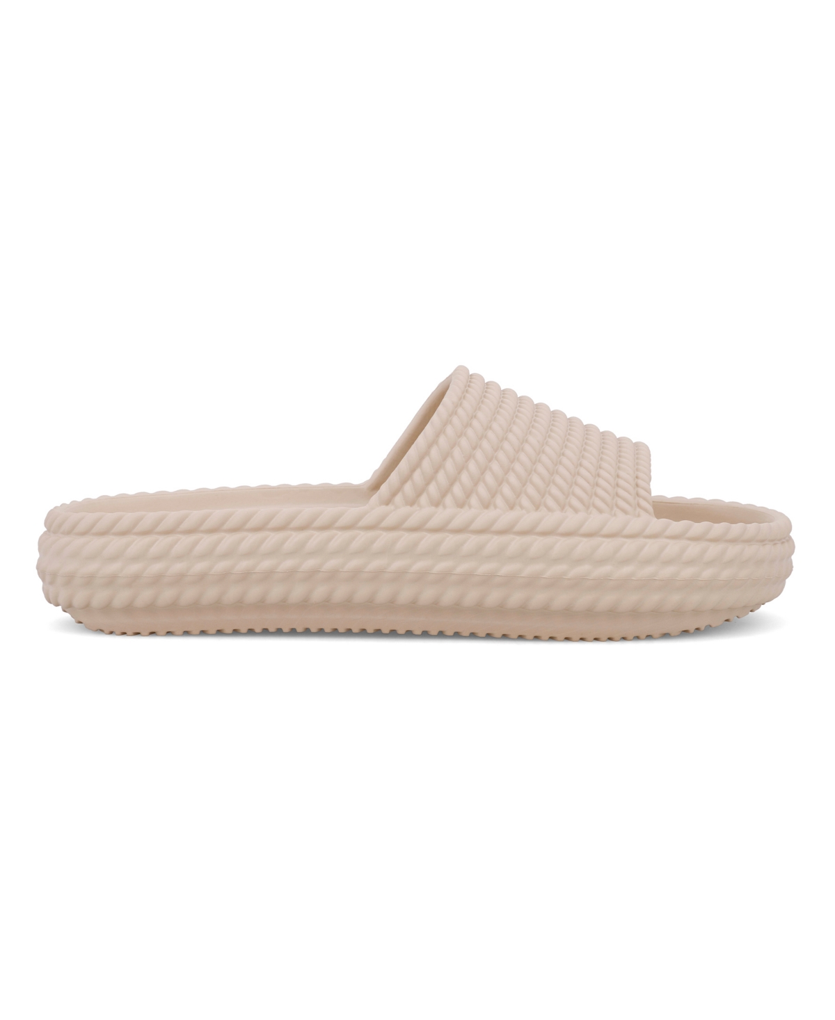Mia Luvly Slide Sandal In Sand