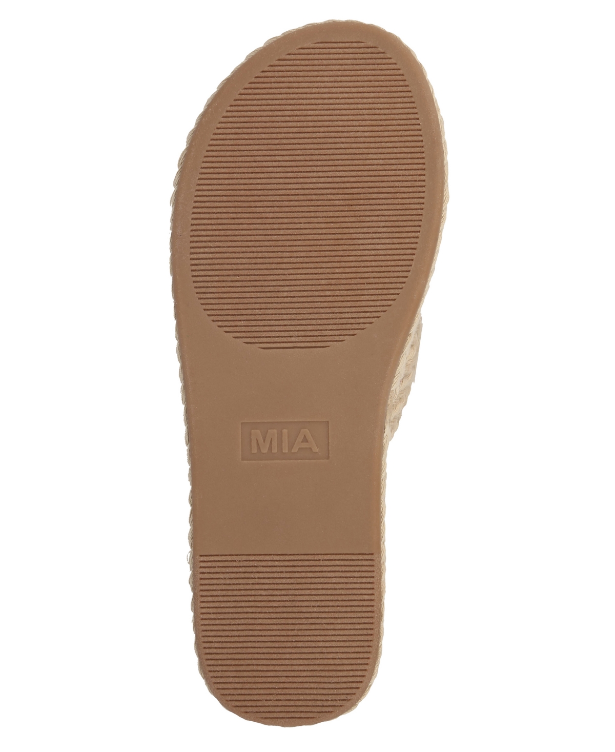Mia Sirah Platform Slide Sandal In Natural
