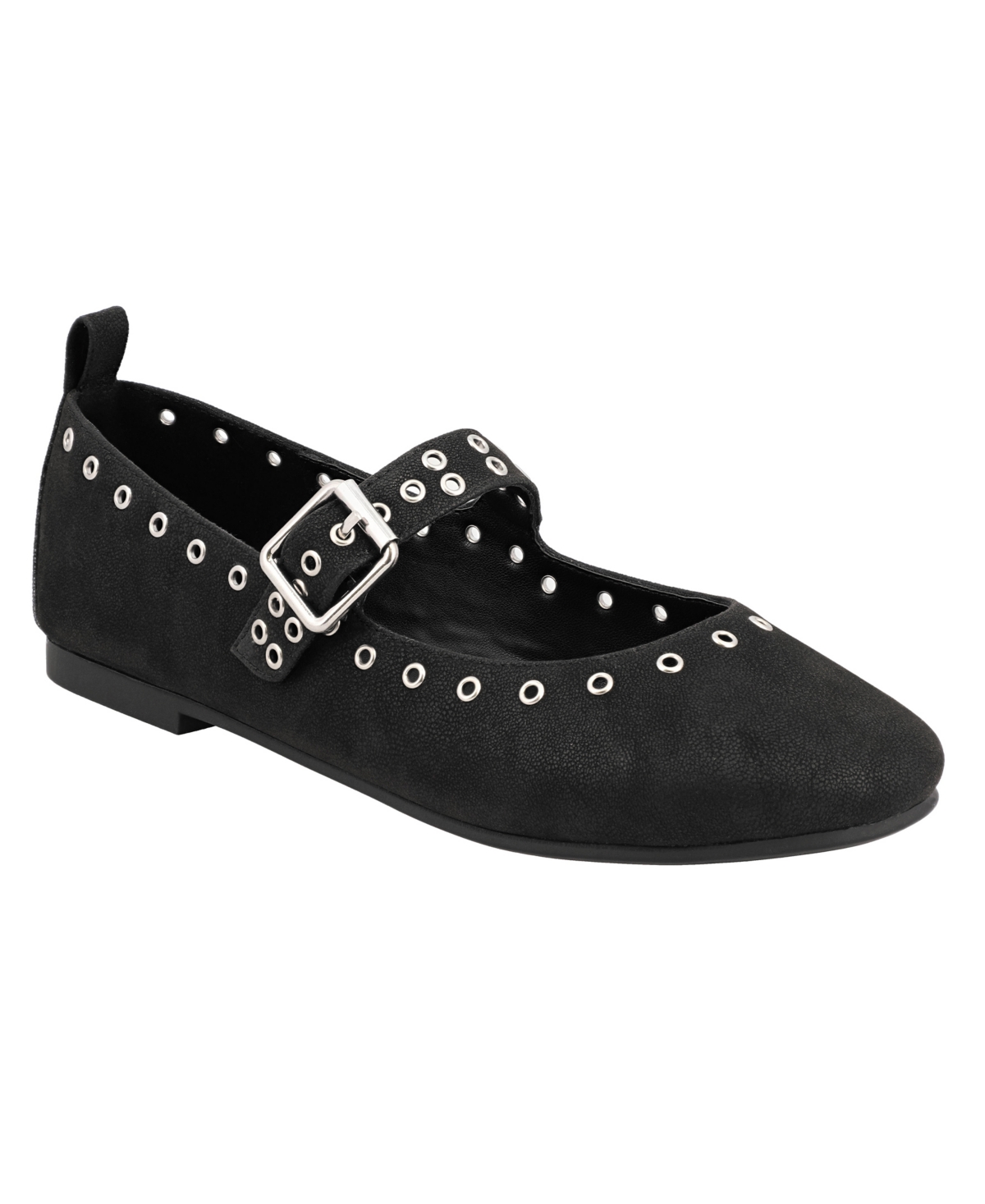 Mia Women's Ulani Grommeted Round Toe Sandals In Black