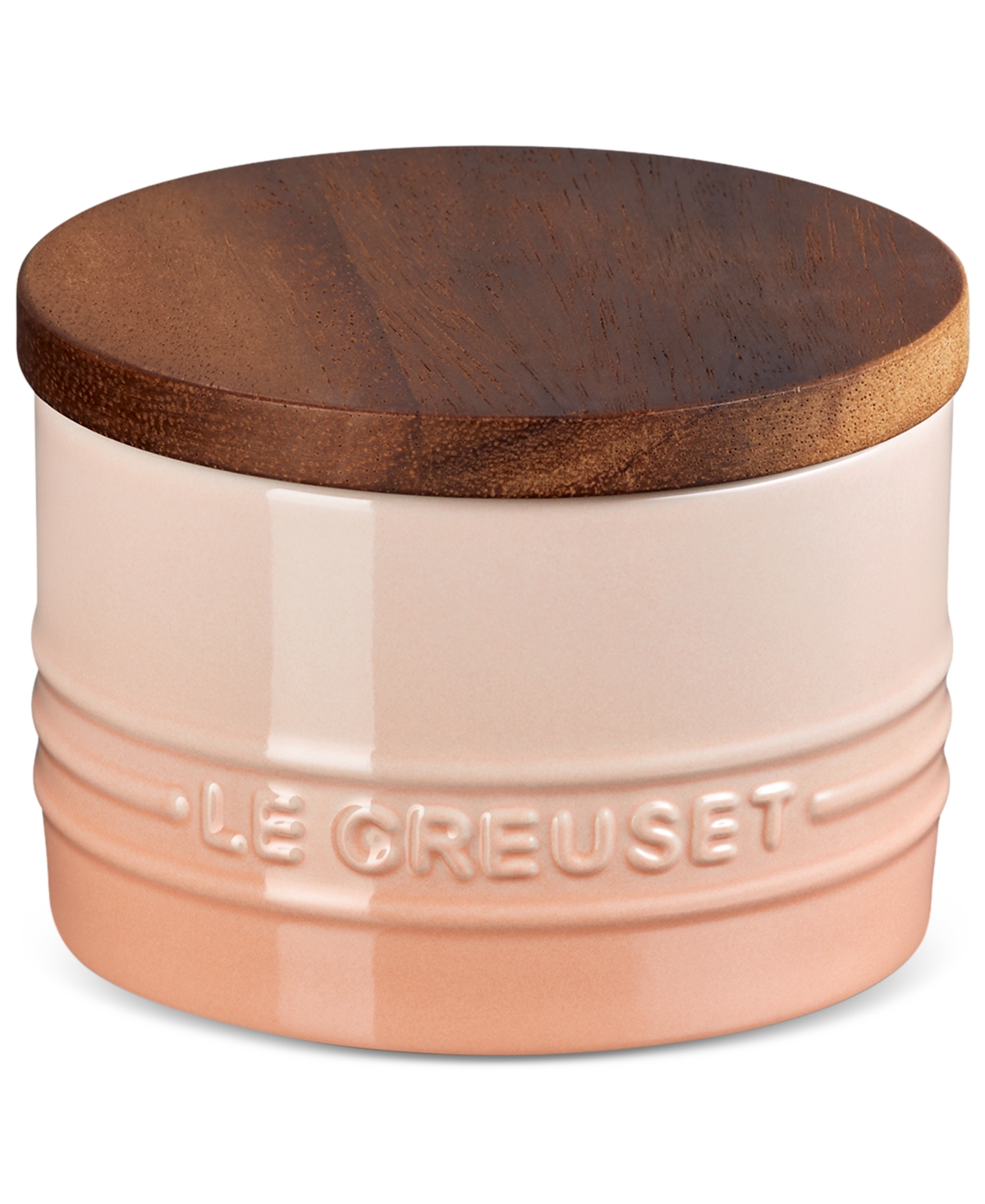 Le Creuset Signature Stoneware 7-ounce Storage Canister In Peche