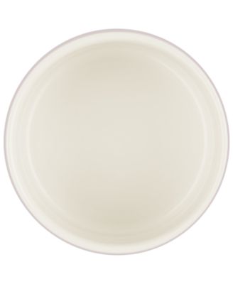 Stoneware Signature Salt Cellar with Wood Lid, 7-Oz.