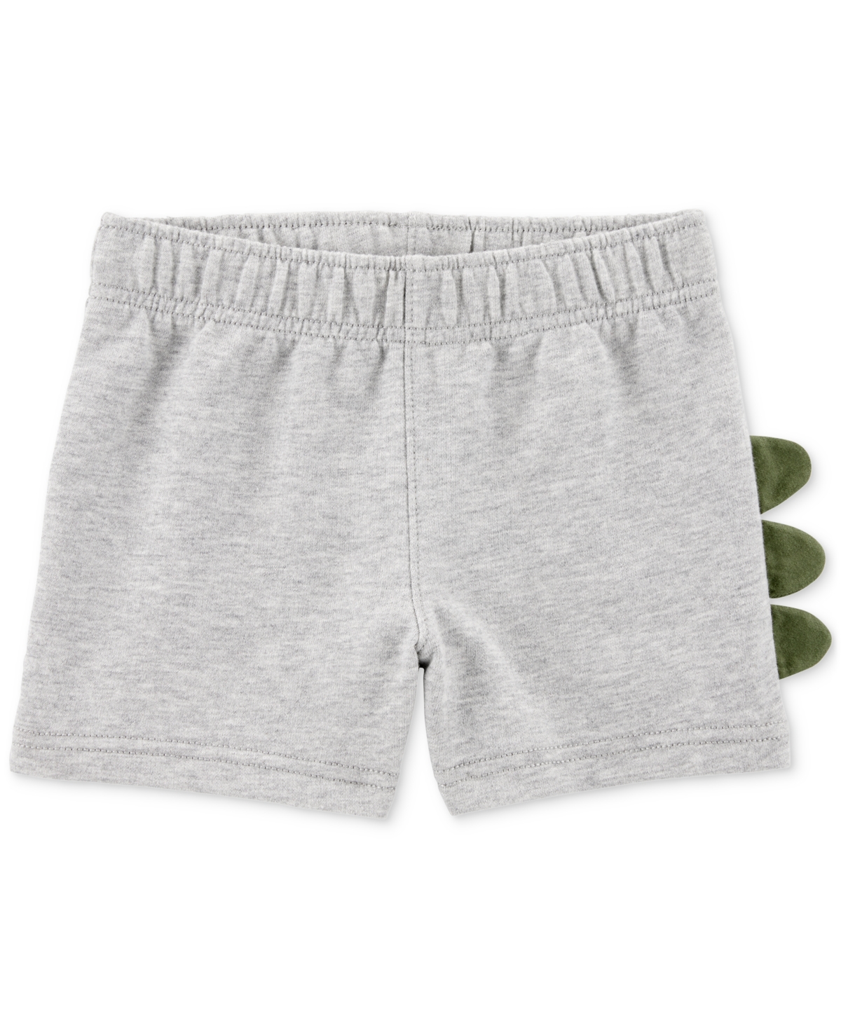 Carter's Toddler Boys Dinosaur Graphic T-shirt & Shorts, 2 Piece Set In Green,gray