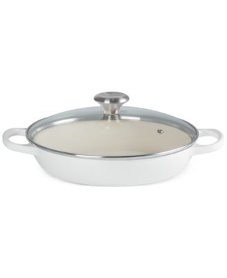 Enameled Cast Iron Signature Round 2.25-Qt. Braiser with Glass Lid