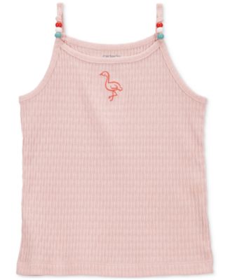 Carter's - Toddler Girls Flamingo Ribbed Tank Top