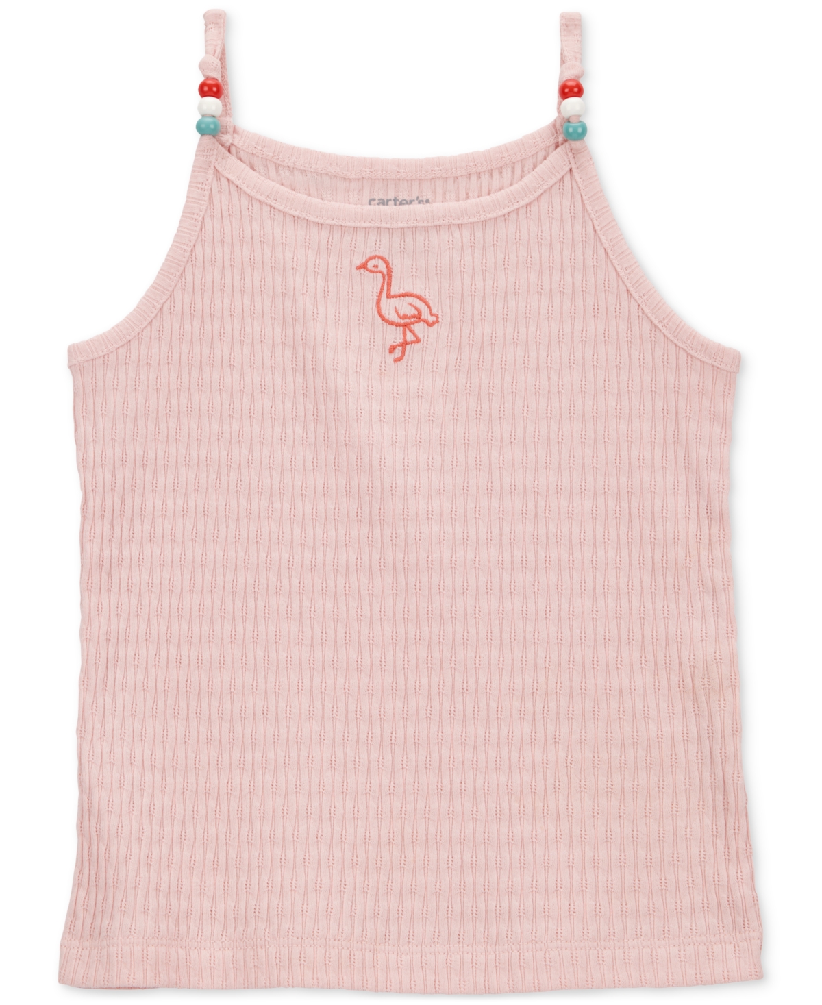 Carter's Toddler Girls Flamingo Ribbed Tank Top