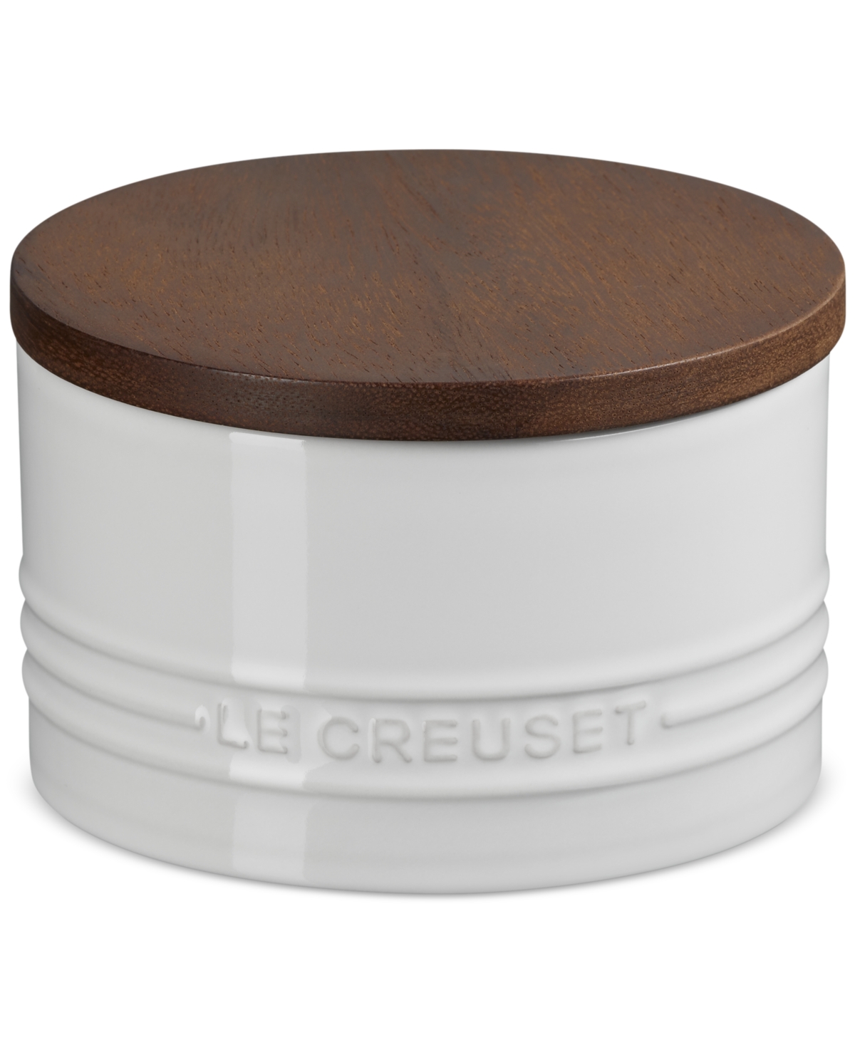 Le Creuset Signature Stoneware 16-ounce Storage Canister In White