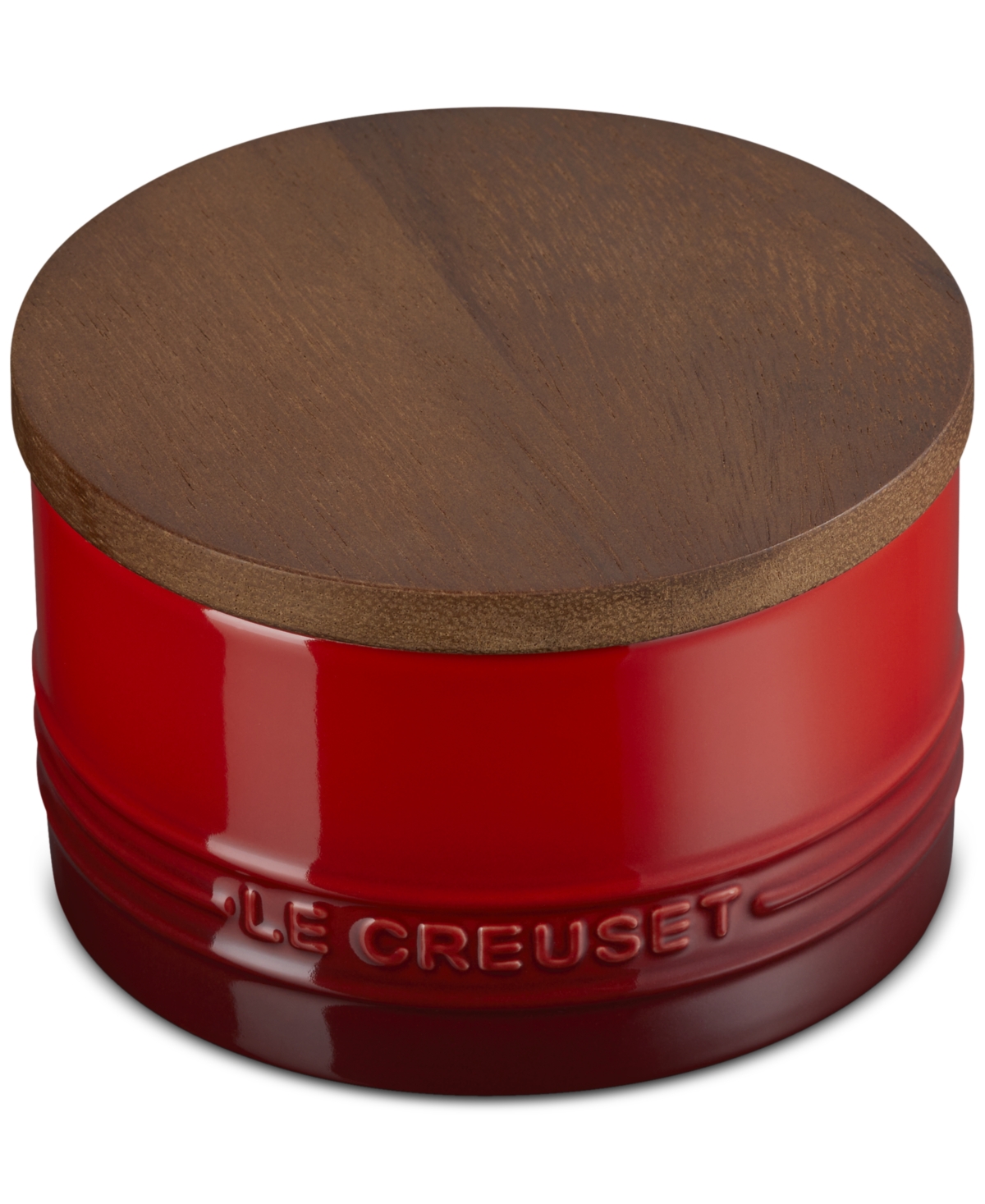 Le Creuset Signature Stoneware 16-ounce Storage Canister In Cerise