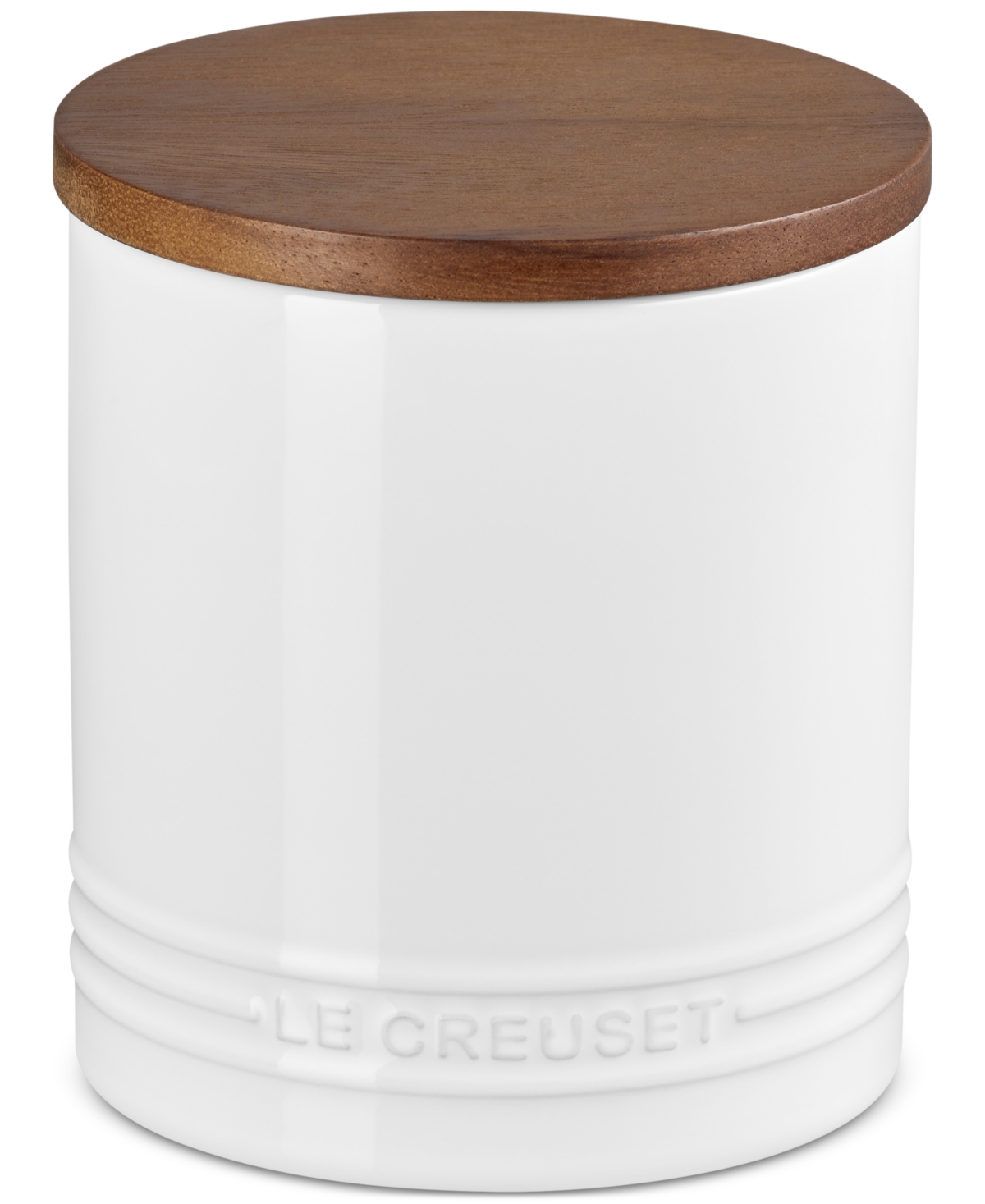 Le Creuset Signature Stoneware 1.2-quart Storage Canister In White