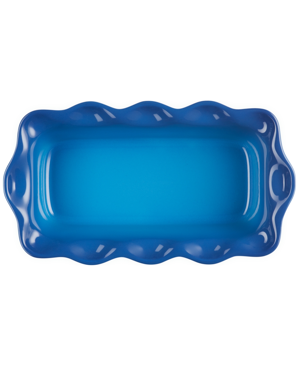 Le Creuset Heritage Stoneware 9-inch Fluted Loaf Pan In Marseille