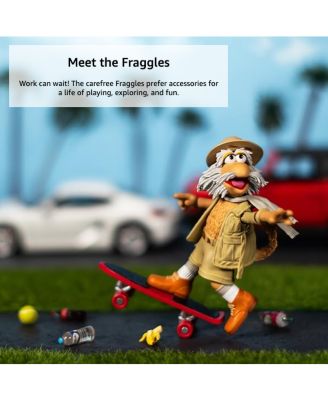 Boss Fight Studio Uncle Traveling Matt, Collectible Action Figure – Highly Articulated Figurine & Accessories - Orb, Skateboard, Walking Stick, Interchangeable Hands & Expression – 1:12