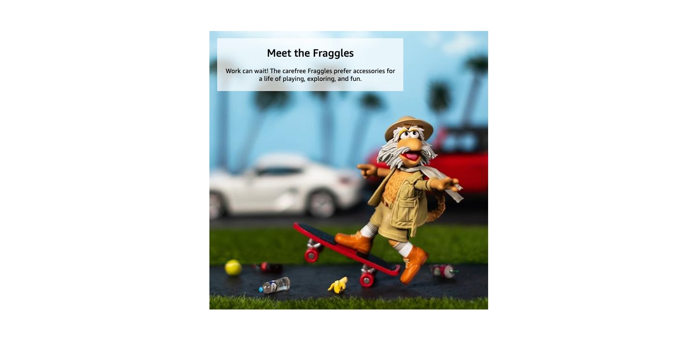 Коллекционная подвижная фигурка Fraggle Rock Uncle Traveling Matt, масштаб 1:12, от 8 лет, цвет: Open Miscellaneous — фото 8