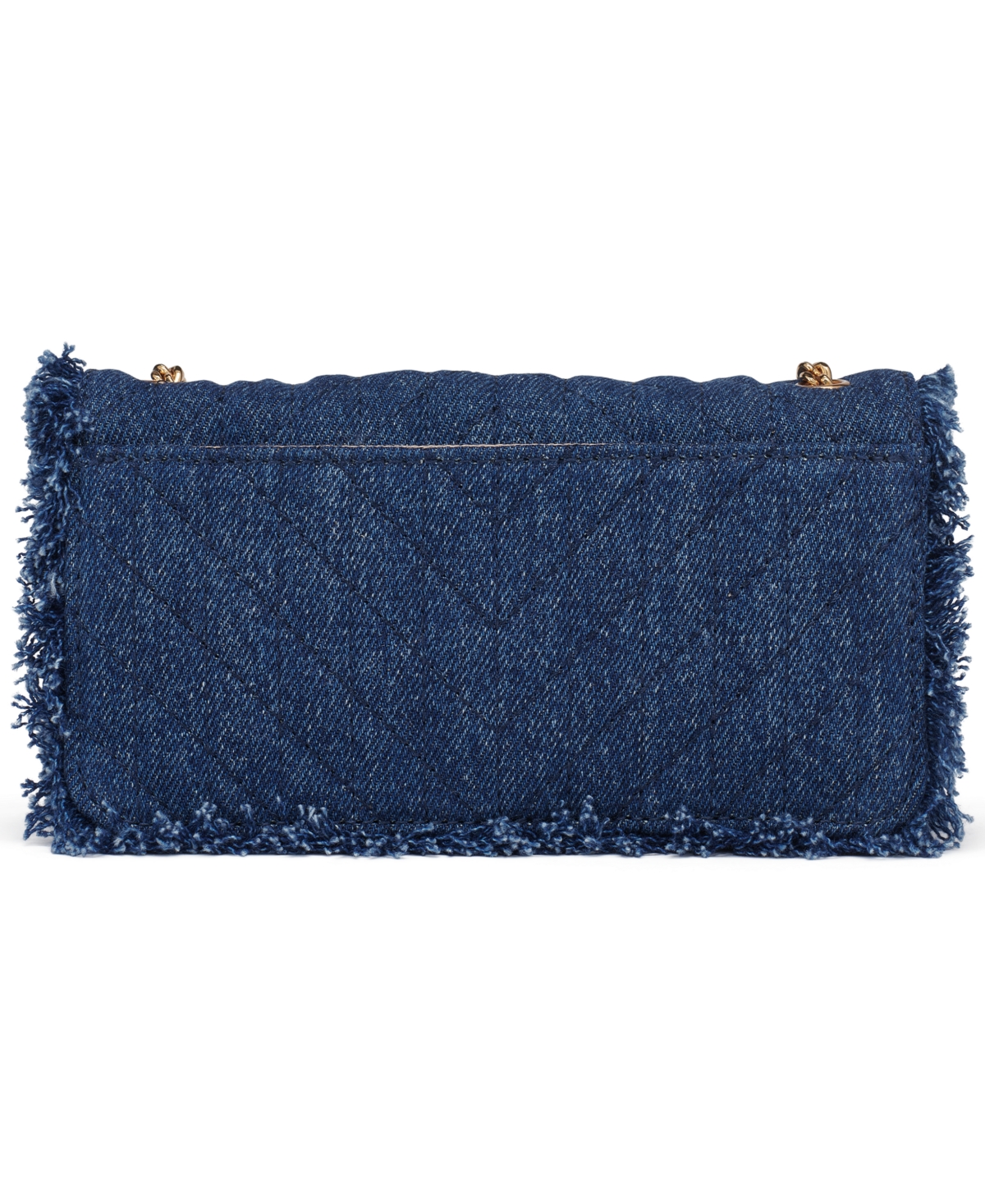 KARL LAGERFELD KOSETTE DENIM SHOULDER BAG 