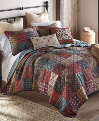 Appalachia Plaid 3-Pc. Quilt Set, King