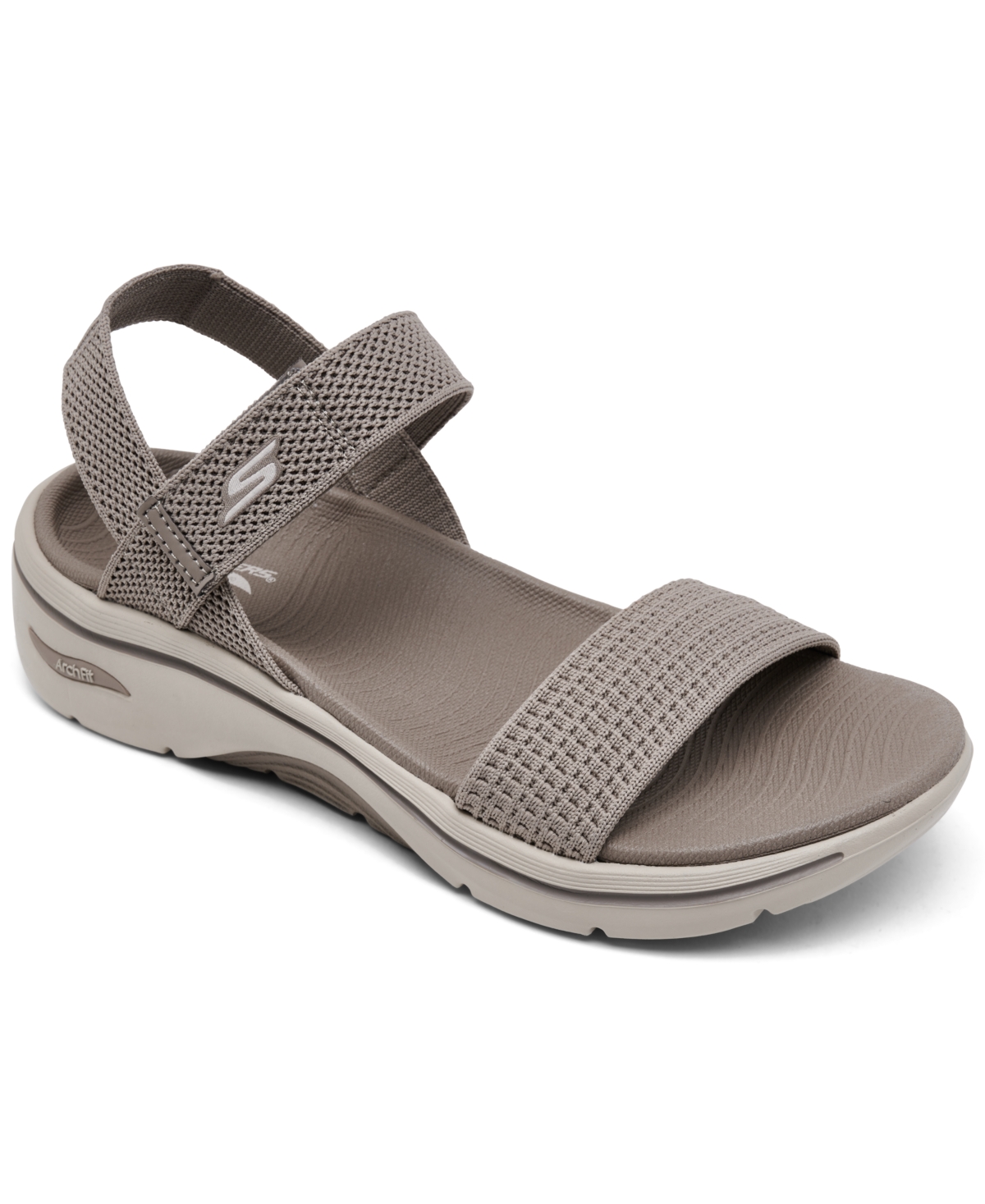 Women's Go Walk Arch Fit 2.0 - Annie Athletic Sandals from Finish Line - Taupe