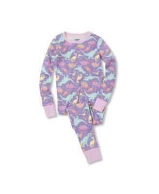 Kids Long Sleeve Top and Bottom Snug Fit Pajama Set