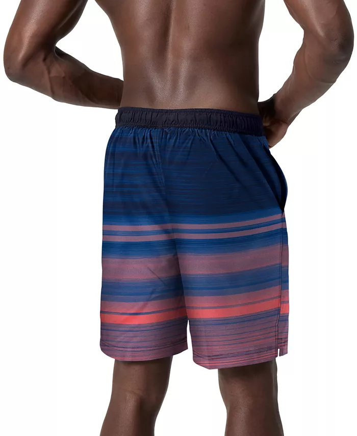 Men's Onshore Bondi Basin Ombre Stripe Drawstring 9" Boardshorts - thumbnail 4