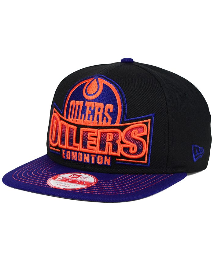 New Era Edmonton Oilers Grader 9FIFTY Snapback Cap Macy's