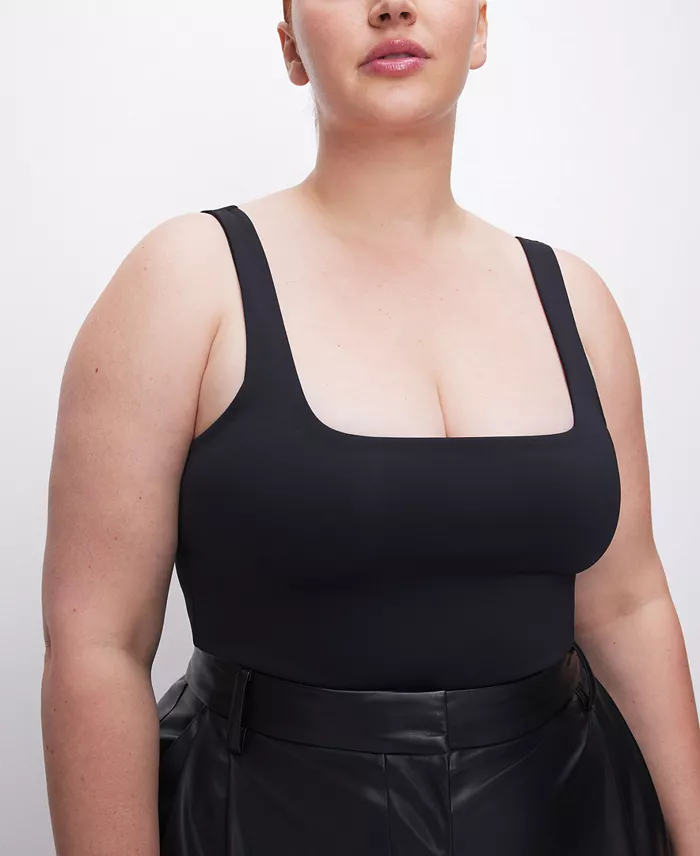 Women's Sculpting Modern Tank Bodysuit, Regular & Plus Size - thumbnail 6