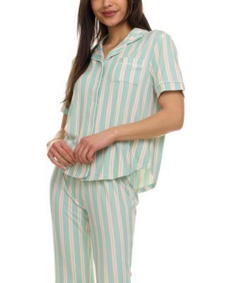 Women's Annie Printed Capri Pajama Set
