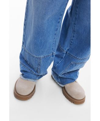 Men's Denim balloon pockets hem