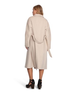 Women's Real Love Double Breasted Maxi Coat
