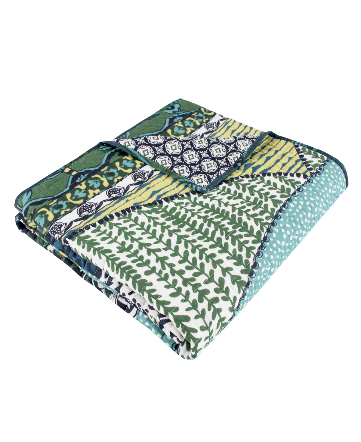 Levtex Jules Floral Reversible Quilted Throw, 50" x 60"