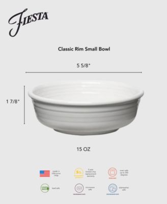Linen Classic Rim Small Bowl, 14.5 oz.