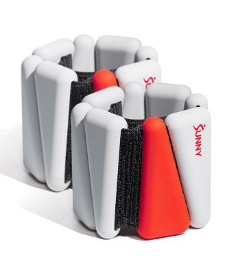 2 LB Wearable Arm Weights, Set of 2 (1LB Each), Adjustable Silicone Ankle Weights