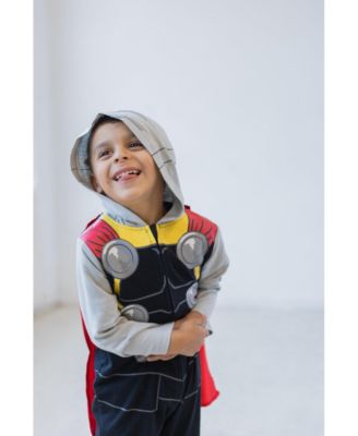 Marvel Captain America Iron Man Zip Up Cosplay Coverall