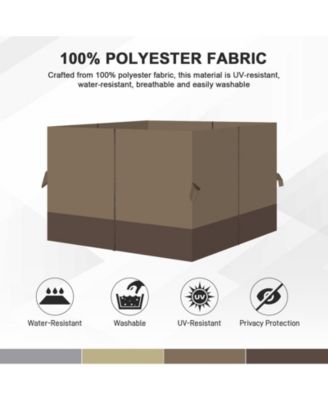 12' x 16' Gazebo Curtain Set Protecting Privacy Side Walls 4 Panels,Curtain Only