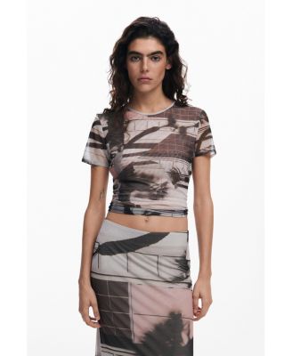 Women's Straight tulle skirt