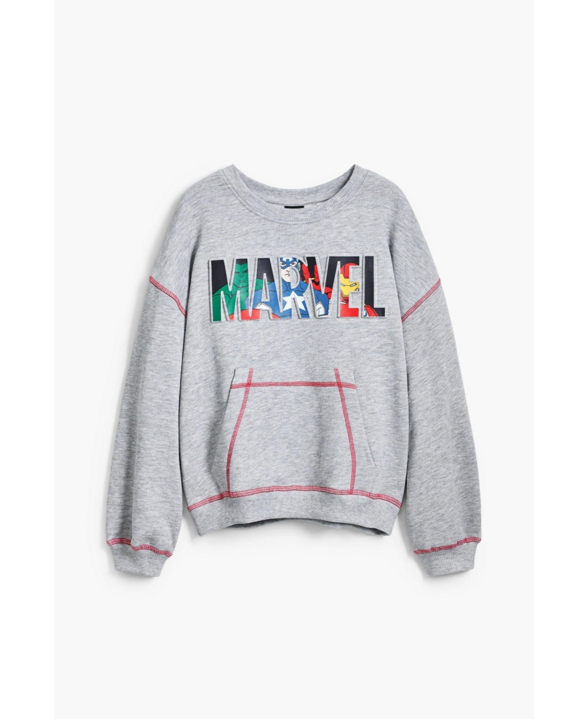 Desigual Boys Boys's Marvel Sweatshirt In Gray