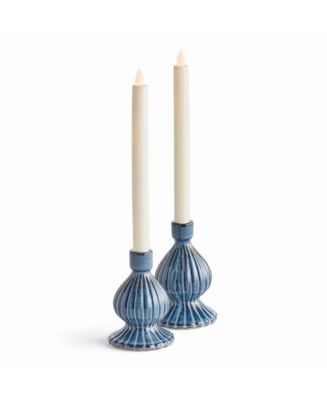 Mela Taper Candle Holders (Set of 2)