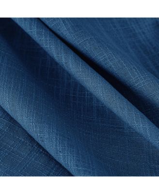 Linen Blend Privacy and Light Filtering Texture Grommet Pair(2 Panels)