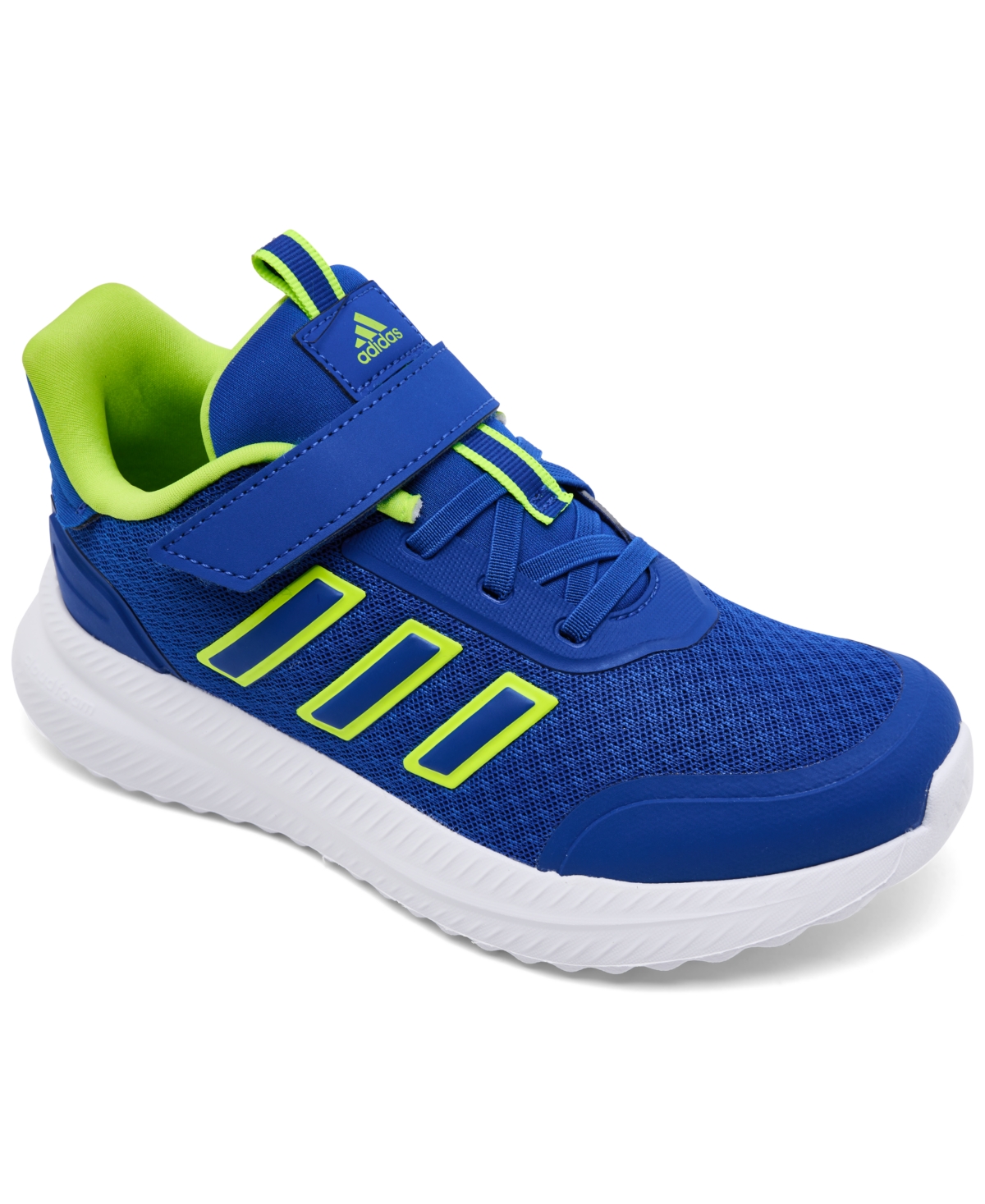 Adidas Originals Little Kids X Plrpath Stay-put Closure Strap Casual Sneakers From Finish Line In Royal Blue