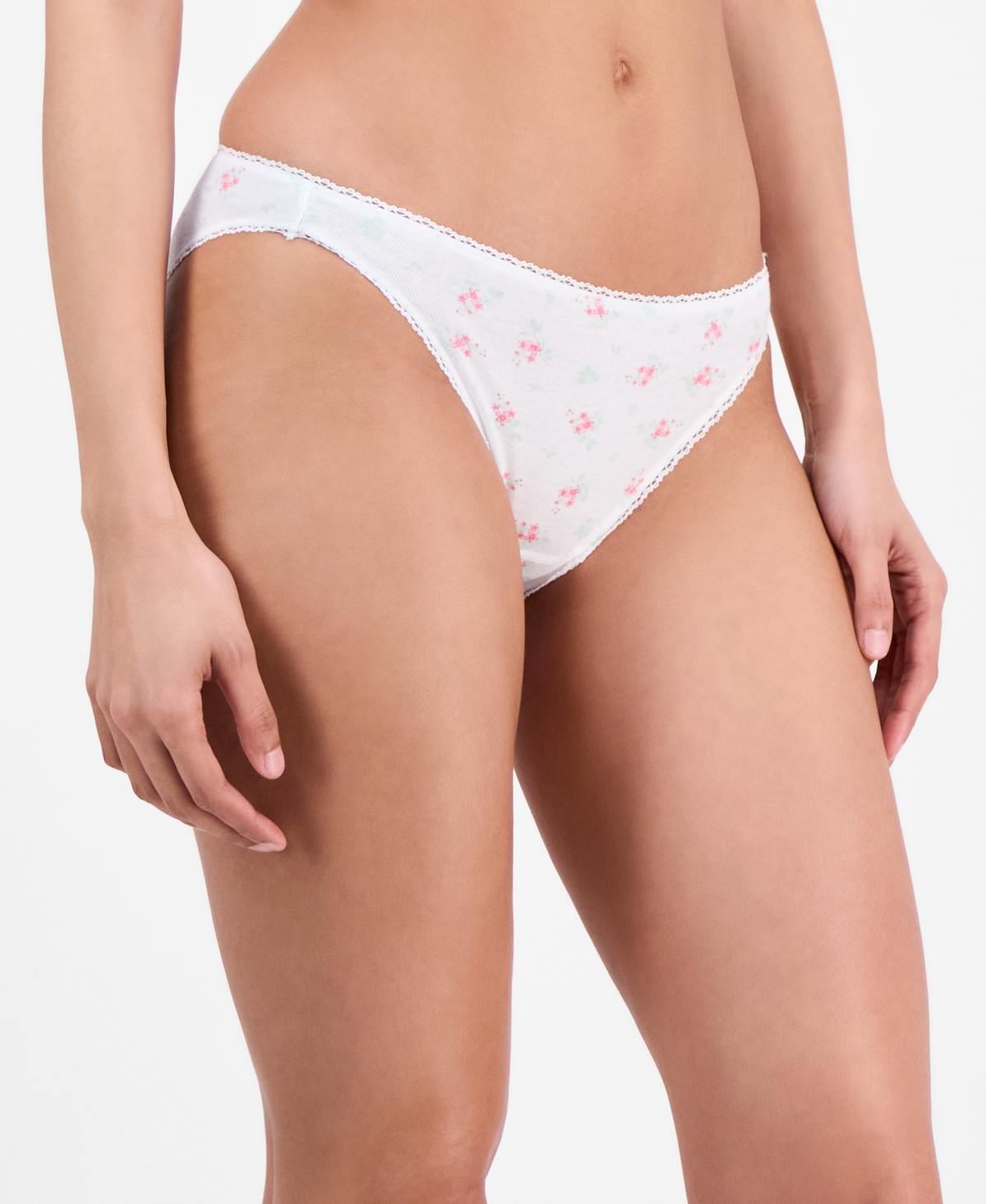 CHARTER CLUB WOMEN'S EVERYDAY COTTON BIKINI UNDERWEAR, CREATED FOR MACY'S 